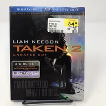 Taken 2 (Blu-ray/DVD, 2013, 2-Disc Set, Unrated/Theatrical Includes Digital - £4.61 GBP