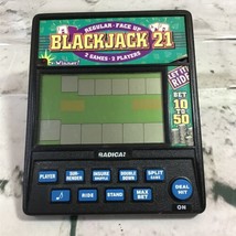 Radica Blackjack 21 Handheld Video Poker Game Model 955 - £11.67 GBP