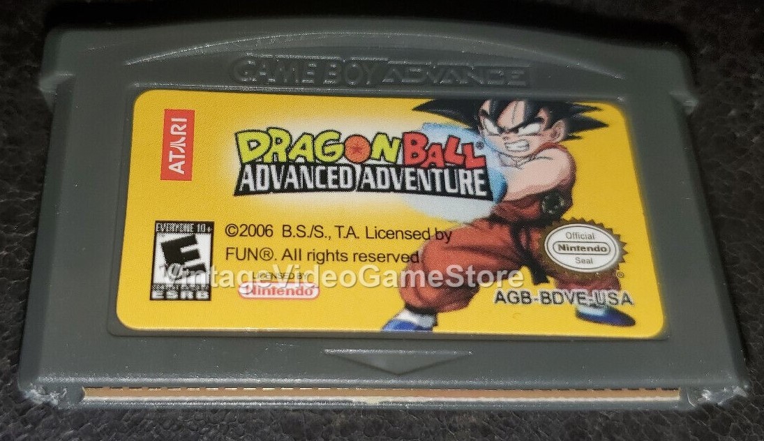Dragonball Advanced Adventure GBA Video Game Cartridge Nintendo Gameboy Advance