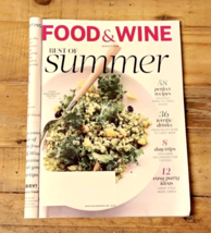Food &amp; Wine Magazine August 2014  - Best of Summer - £5.45 GBP