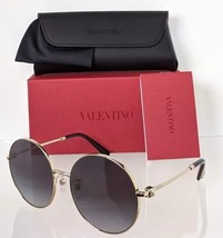 Brand New Authentic Valentino Sunglasses VA 2050 3003/8G 59mm Gold Frame 2050-D - £132.33 GBP