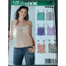 New Look Misses Top Sewing Pattern sz 8-18 6385 - uncut - $10.88