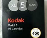 Kodak Verité 5 XL Black Ink Cartridge ALK1UA For Verité 55 Series New Se... - $24.98