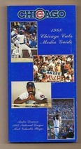 1988 Chicago Cubs Media Guide MLB Baseball - £19.14 GBP