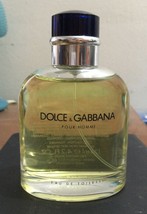 Dolce &amp; Gabbana Pour Homme Eau de Toilette EDT 4.2 oz 125 ml Fragrance S... - $54.99