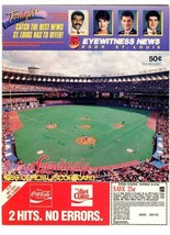 ST Louis Cardinals 1986 official score card  VS San Diego unmarked - $19.99