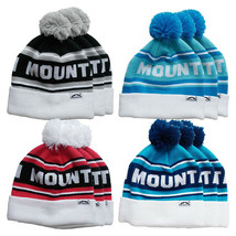 NEW 2023 SUN MOUNTAIN DOUBLE LAYERED GOLF WINTER POMPOM BOBBLE BEANIE HAT - $17.27