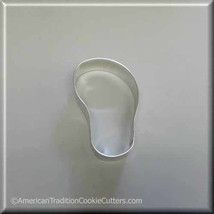 3.5&quot; Right Flip Flop Metal Cookie Cutter #NA9162 - $1.75