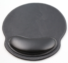Black Ergonomic Leather Mouse Pad Mat Mousepad with Rest Wrist Support  NEW - $22.76