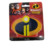Disney Pixar The Incredibles Birthday Candle Topper Logo Super Hero Theme Party - £7.97 GBP