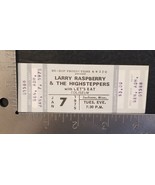 LARRY RASPBERRY &amp; THE HIGHSTEPPERS - VINTAGE 1975 UNUSED WHOLE CONCERT T... - $18.00