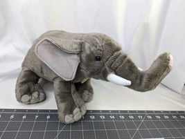 Wild Republic Gray Elephant Plush 12 Inch Riverbanks Zoo Stuffed Animal Toy - £10.72 GBP