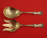 Marlborough by Reed and Barton Sterling Silver Salad Serving Set GW AS P... - $503.91