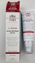 EltaMD UV Restore Tinted Face Sunscreen, SPF 40 Tinted Mineral Sunscreen, - $32.67