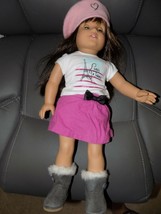 American Girl Doll Grace Thomas GOTY 2015 Meet outfit Paris - £85.75 GBP