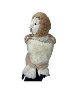 Folkmanis White Snowy Owl Hand Puppet 15” Realistic Lifelike Plush Head ... - $16.70