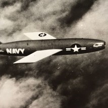 Navy Chance Vought KDU 1 Regulus Guided Missile Vintage Photograph 50s Military - $11.96