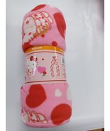 Hello Kitty Valentine&#39;s Day Ladies Heart Fleece Pink Sleep Pant PJ’s Medium - $299.35 MXN