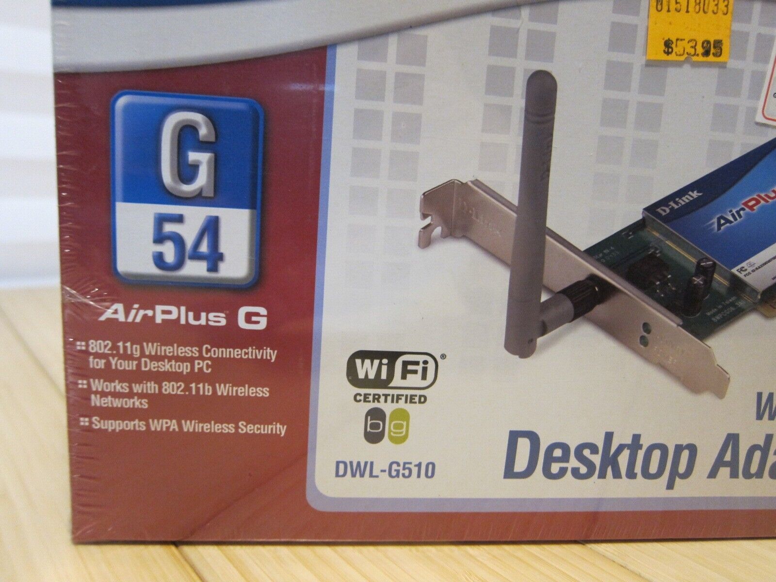 D-Link Wireless G AirPlus 54Mbp 802.11g and 50 similar items