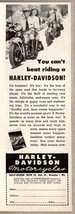 1948 Print Ad Harley-Davidson Motorcycles 2 Men Ride Hogs Milwaukee,WI - £9.55 GBP