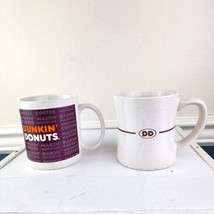 Dunkin&#39; Donuts Lot of Two Coffee Mugs - $29.70