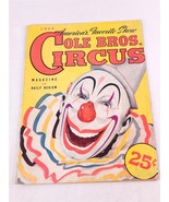✅ Circus Program 1945 Cole Bros Magazine Daily Review Souvenir Vintage - £19.54 GBP