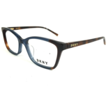 DKNY Eyeglasses Frames DK5034 240 Clear Blue Brown Tortoise Cat Eye 53-1... - $69.90