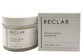 Reclar Korean Luxury Cosmetics Intensive Calming Ampoule Pad 6.08 fl.oz 70 pads - $65.99