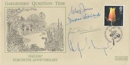 Gardeners Question Time MULTI 4x Hand Signed First Day Cover - £10.96 GBP