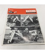 Genuine Original 1994 Bobcat Backhoe Attachments Brochure B-1651 - $19.99