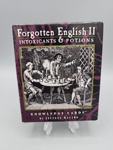 Forgotten English II Intoxicants and Potions Knowledge Cards Complete Set - £7.12 GBP