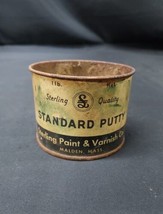 Old STERLING Paint &amp; Varnish Co. Tin Can Advertising MALDEN MASSACHUSETTS  - $16.82