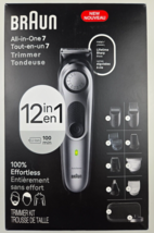 Braun All-in-One Style Kit Series 7 7440, 12-in-1 Trimmer for Men with B... - $88.41