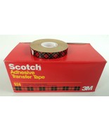 3M Scotch Adhesive Transfer Tape - 1/2&quot; x 36 yards - 8 Rolls - New - £41.83 GBP