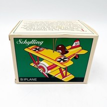 Schylling Biplane Tin Toy Ornament Collector Series 1995 - £11.71 GBP