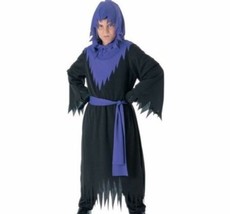 Purple Horror Robe w/HOOD Child Halloween Costume Size Medium 8-10 - £10.98 GBP