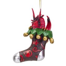 Dragon Stocking Christmas Tree Ornament - $22.99
