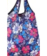 Eco-Friendly Large Nylon Reusable Shopping Bags Floral (Set of 3) - $16.14