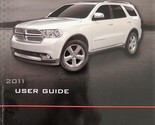 2011 Dodge Durango Owners Manual [Paperback] Dodge - £41.10 GBP