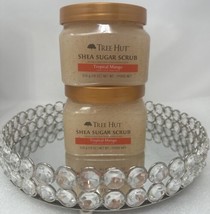 New Bundle of 2 Tree Hut Tropical Mango Shea Sugar Scrub ~ Original Formula - £26.87 GBP