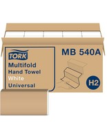 Tork Multifold Hand Towel White H2, Universal, 100% Recycled Fibers, 16 ... - £57.98 GBP