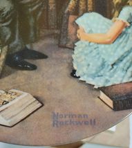 KNOWLES CHINA COLLECTOR'S PLATE NORMAN ROCKWELL'S "THE STORY TELLER" image 2