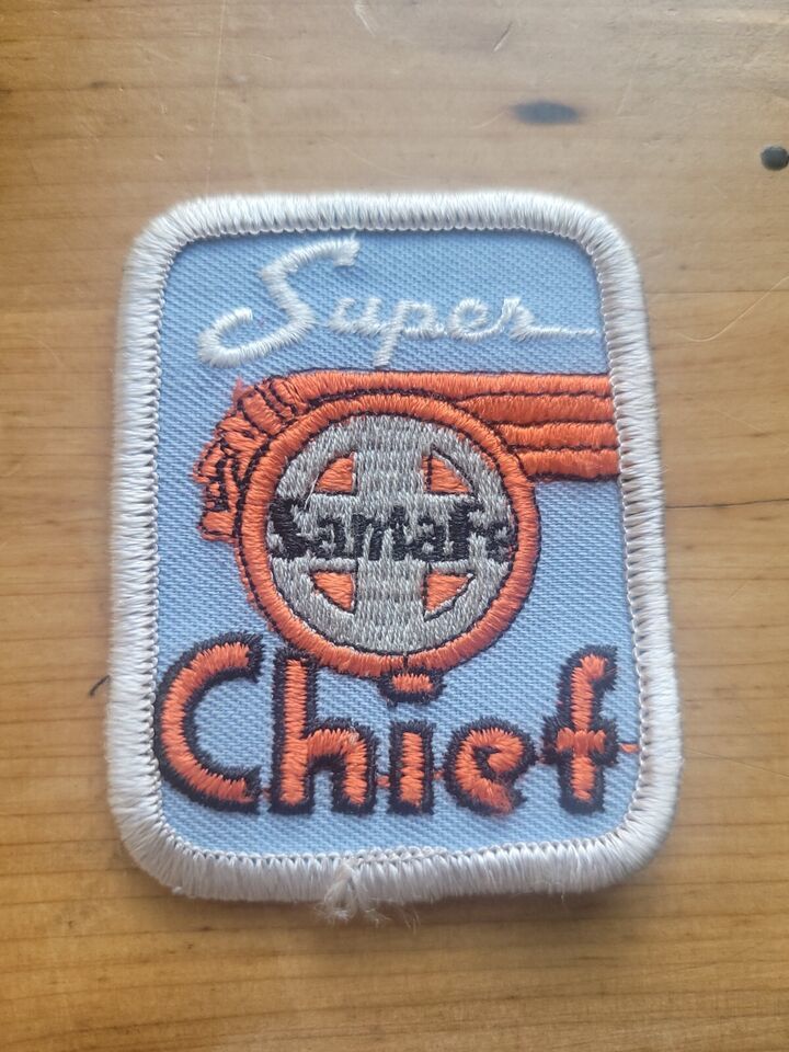 SANTA FE RAILROAD SUPER CHIEF Patch (Railroad / Train Related) 39SD - $5.25