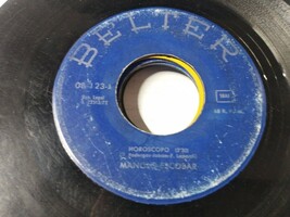 1972 Manolo Escobar Horoscope - 7&#39; Vinyl LP Only the Single No G Folder ... - $7.71