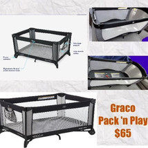 GRACO Designer PACK &#39;N PLAY Portable PLAYARD Simple PLAYARD??BUY NOW!?? - $65.00