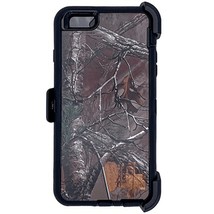 Heavy Duty Camo Case w/ Clip BLACK/OAK For iPhone 13 Mini - £6.82 GBP