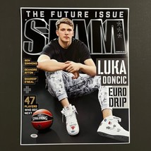 Luka Doncic signed 16x20 Photograph PSA/DNA Dallas Mavericks Autographed Slam - £559.54 GBP