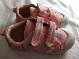 Girls Shoes F&amp;F Size 8 UK Synthetic Multicoloured Shoes - $9.00