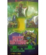 Decorative Teenage Mutant Ninja Turtles Molded Cake Candle Set (4 piece) - $14.73