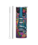 Vivid Electric Guitar Skinny Tumbler 20oz, FREE SHIP - $704.15 MXN